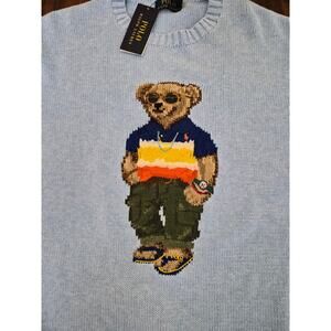 Polo ralph lauren polo bear sweater mens size XL